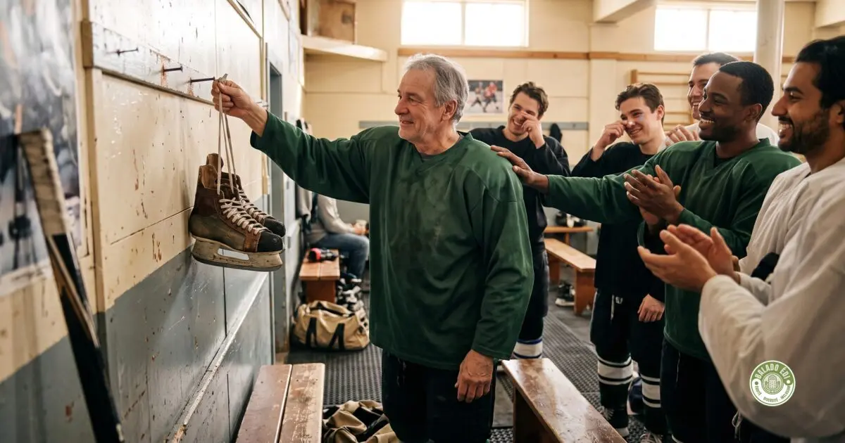 accrocher ses patins