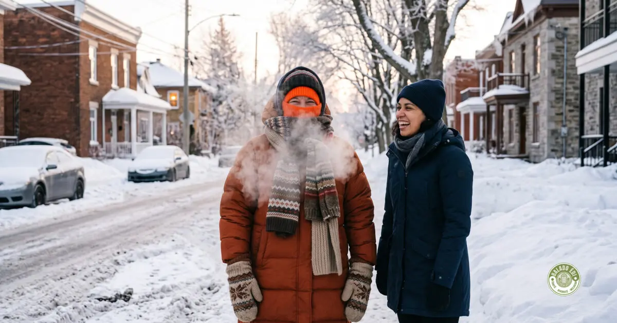 Y fait frette en svp