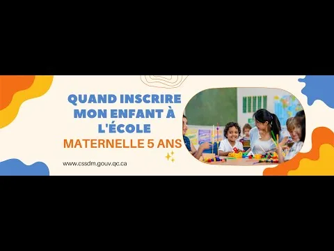 Comment et quand inscrire son enfant à l'école au Québec?